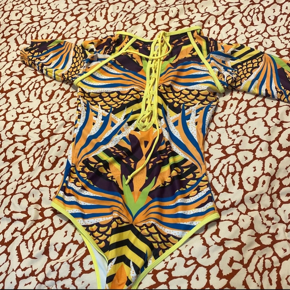Shein one piece bathing suit